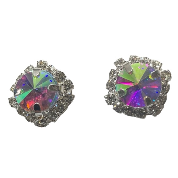 2/$25 or 3/$30 NWOT Round multicolored iridescent sparklers - Picture 4 of 4